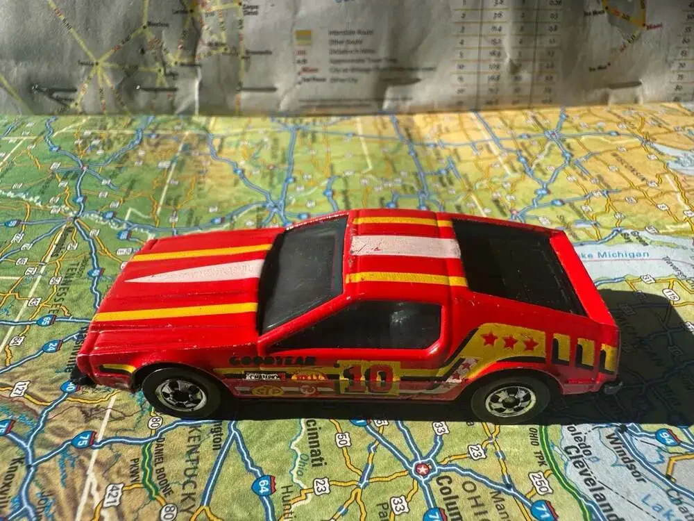 VINTAGE 1979 Hot Wheels Turismo #10 Red Race Car